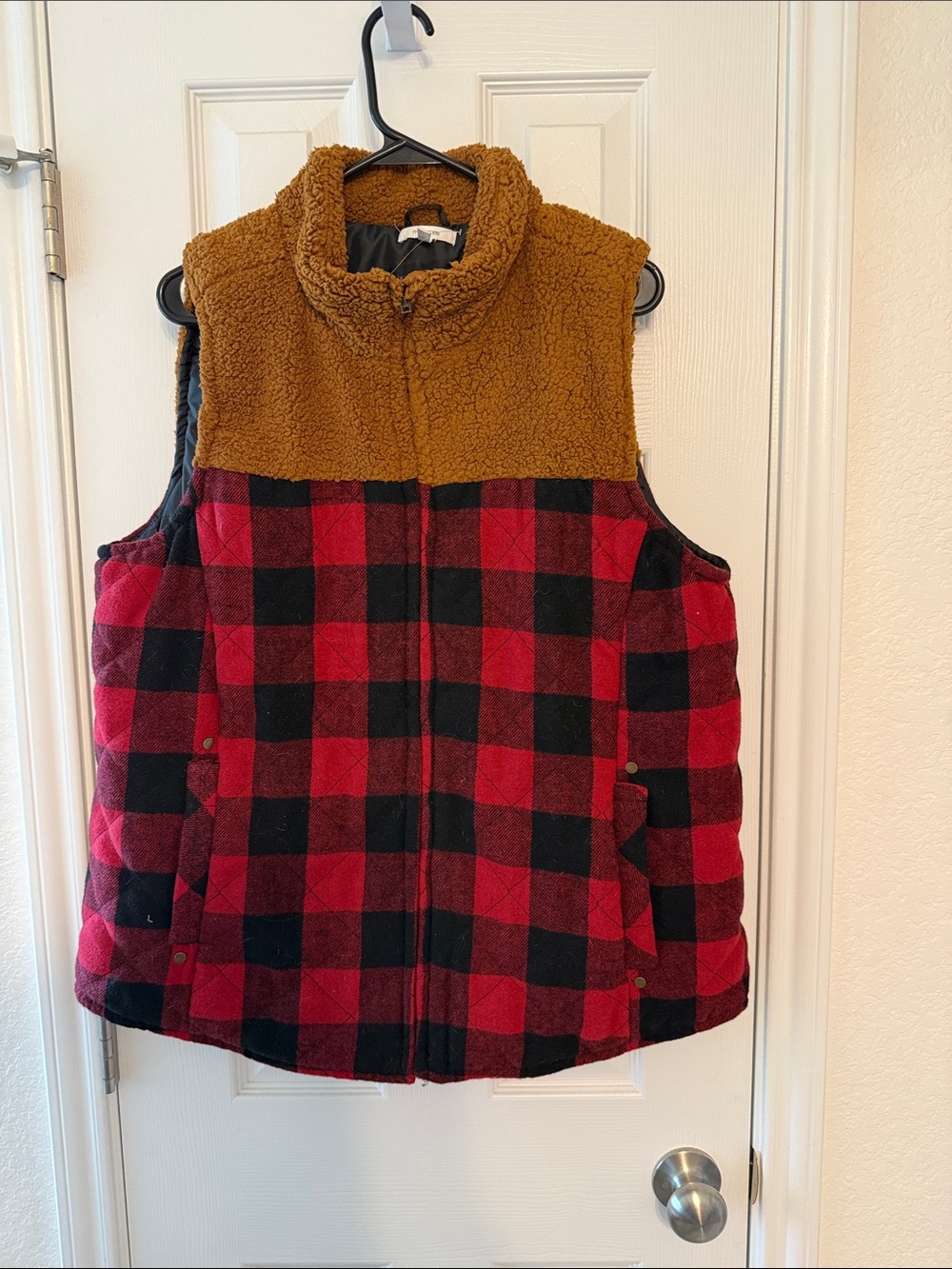 Maurices Chestnut Brown Sherpa Zip-Up Jacket
